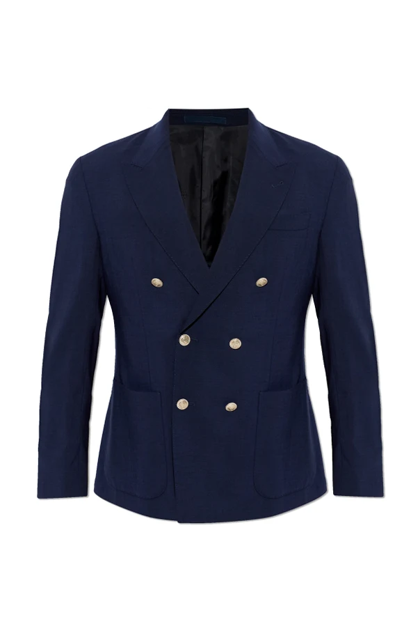 MARINEBLAU Doppelreihiges Sakko
