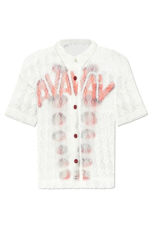 BIAŁY  Koszula z krótkimi rękawami