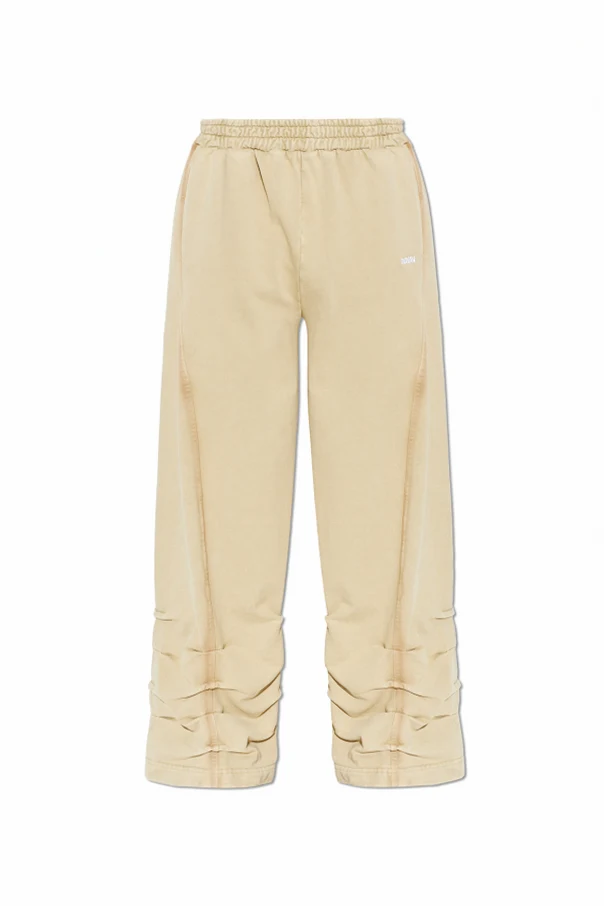 BEIGE Sweatpants mit weitem Bein