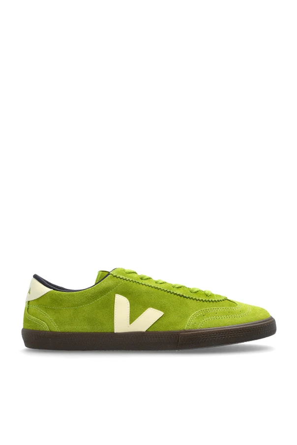 GREEN "Volley Suede" sports shoes