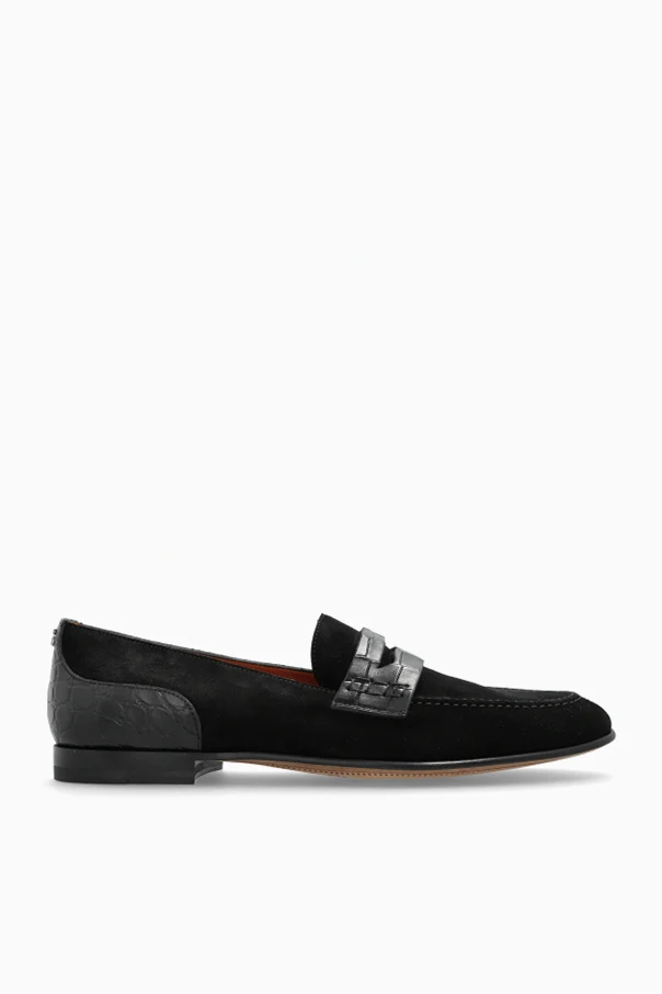 BLACK Loafers type shoes