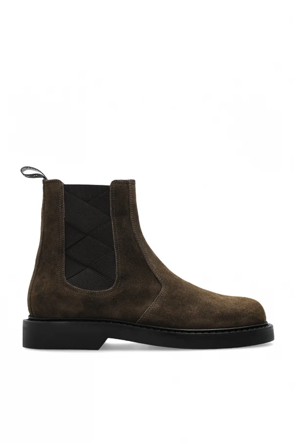 BROWN Suede Chelsea boots `Reggie`