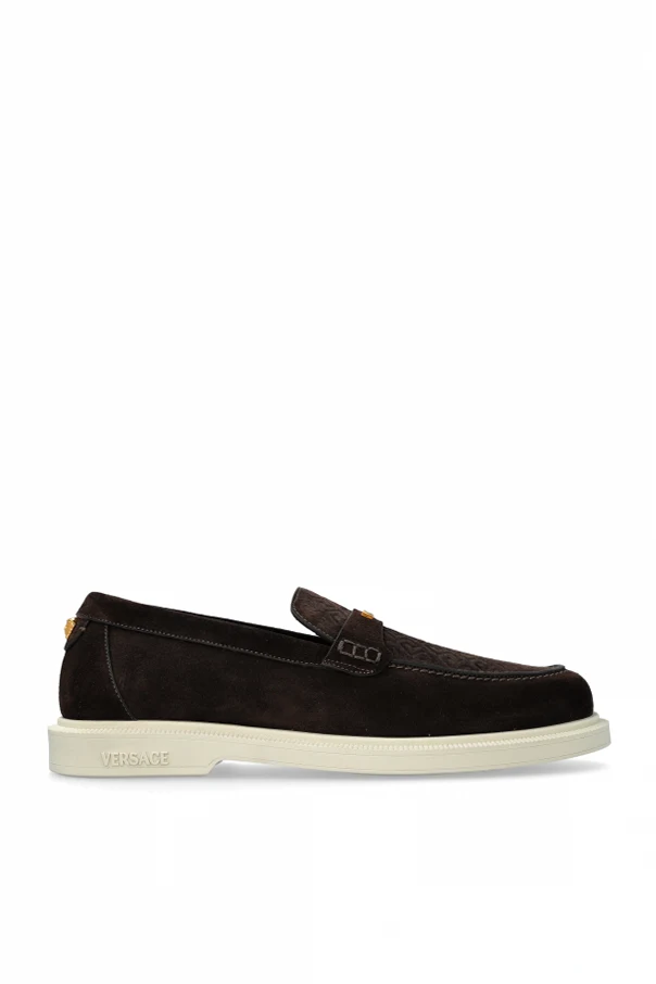 BRĄZOWY Buty typu `loafers`