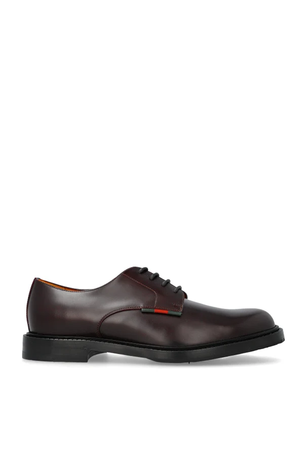 BRĄZOWY Buty typu `derby`