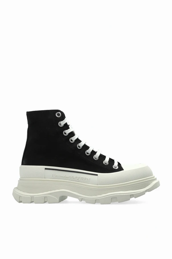 SCHWARZ Logo high-top sneakers