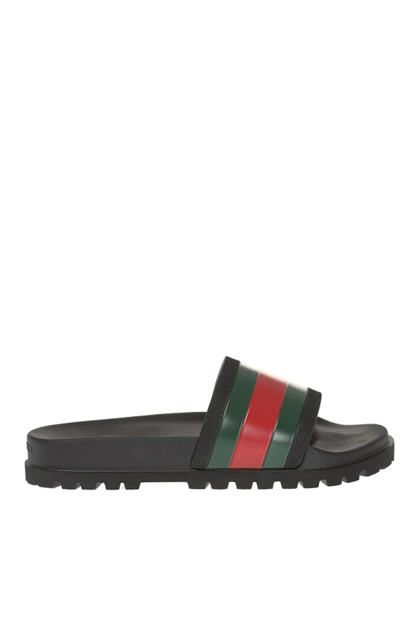 BLACK 'Web' rubber sliders