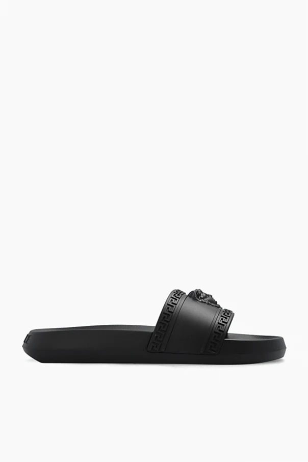 BLACK Rubber slides