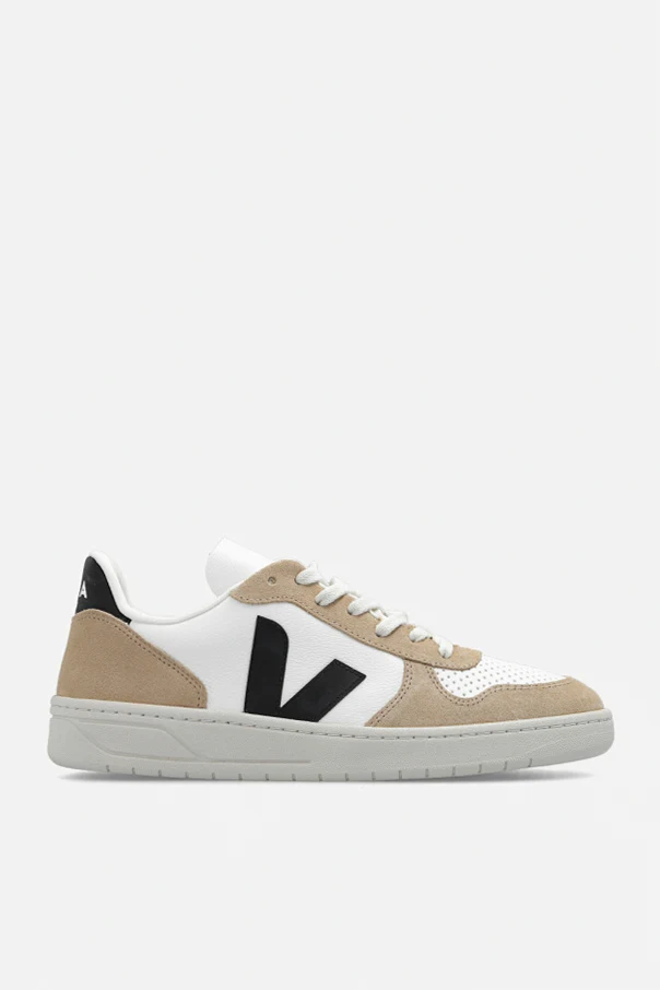 WHITE ‘V-10 Chromefree Leather’ sneakers