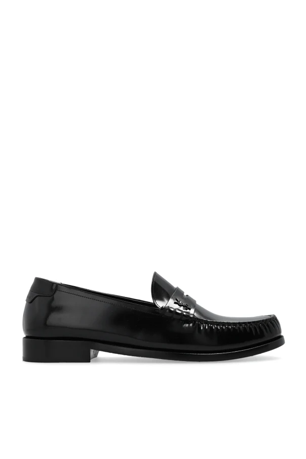 CZARNY Buty 'Penny' typu 'loafers'