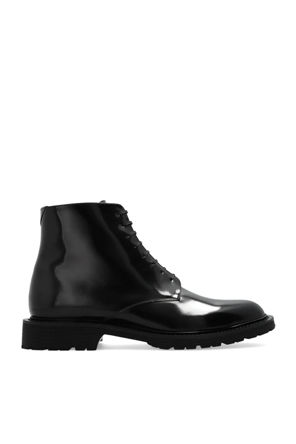 CZARNY Buty ‘Army’ typu ‘combat’