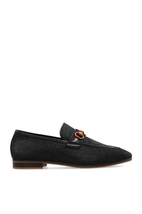 CZARNY Jeansowe buty typu ‘loafers’