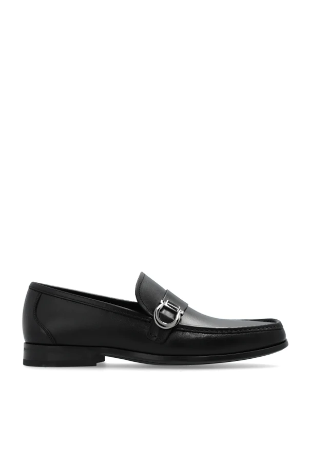 CZARNY Skórzane buty `Caspian`