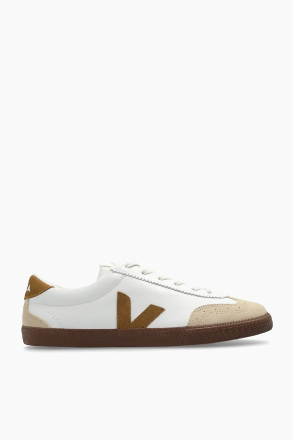 WHITE Sports shoes Volley O.T. Leather