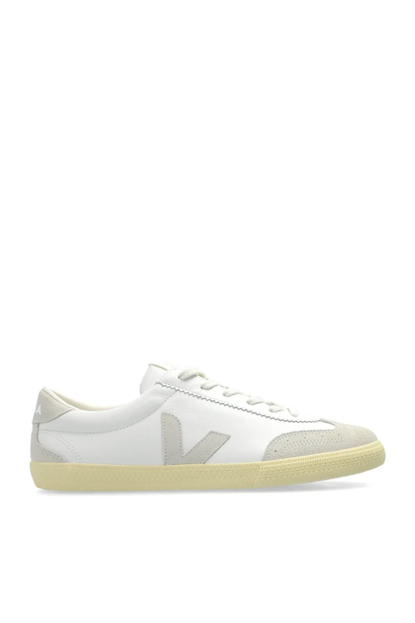WHITE Sneakers Volley O.T. Leather