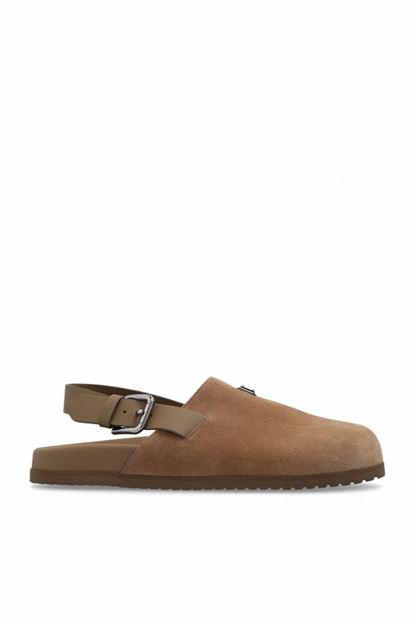 BROWN Suede Slippers