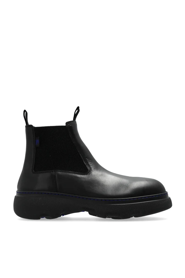 SCHWARZ `Creeper` Stiefeletten