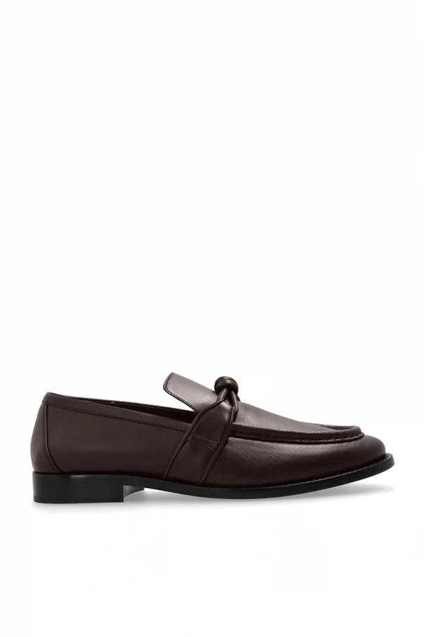 BRĄZOWY Buty `Astaire` typu `loafers`