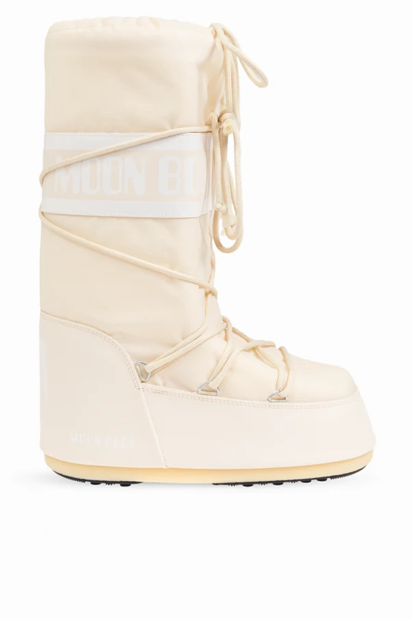 kremowy Śniegowce `Icon Nylon`