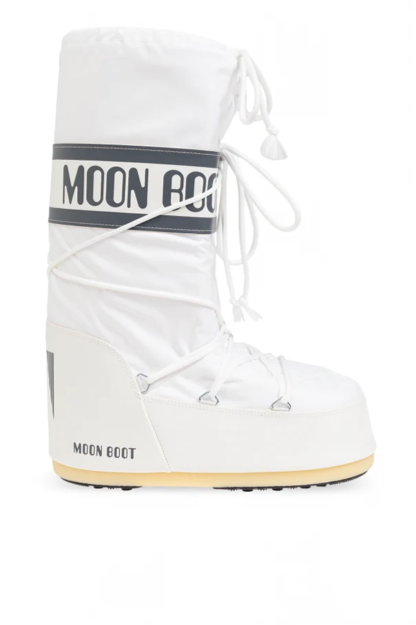 WHITE Snow boots Icon Nylon