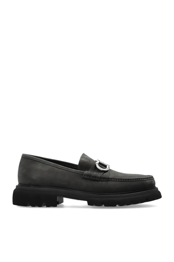 SZARY Skórzane buty `Cocoon`