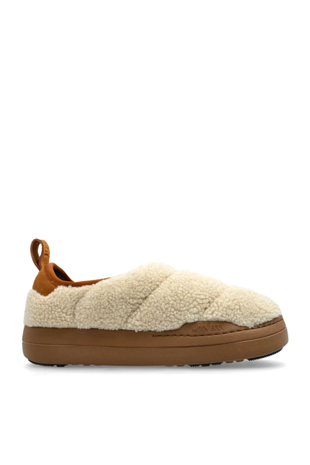 cream Snow boots MB PARK PUFFER FLEECE