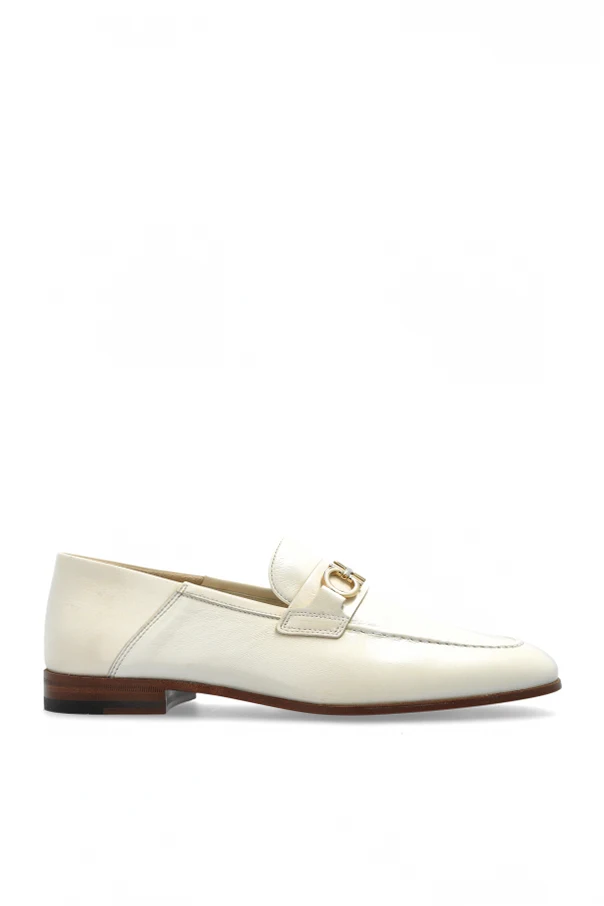 kremowy Buty `Biarritz` typu `loafers`