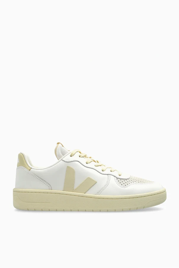 cream Sneakers V-10 PRIME LEATHER