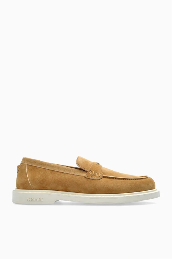 beżowy Zamszowe buty typu `loafers`