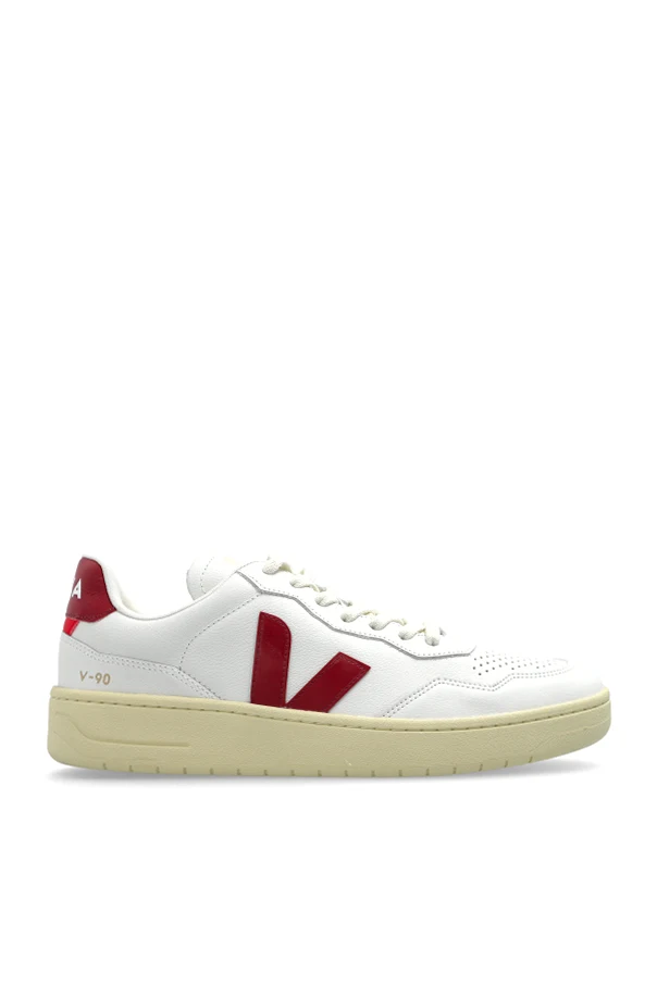 WHITE V-90 O.T. Leather sports shoes