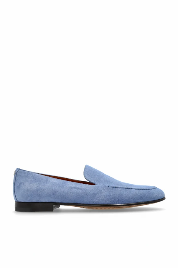 NIEBIESKI Zamszowe buty `Split`