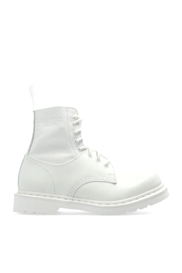 BIAŁY  MM6 x Dr. Martens