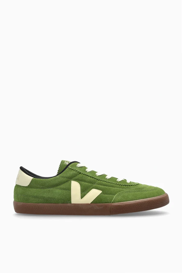 GREEN "Panenka Suede" sports shoes