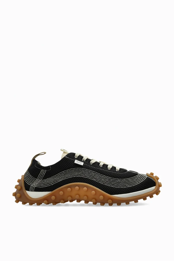 CZARNY Buty sportowe z logo