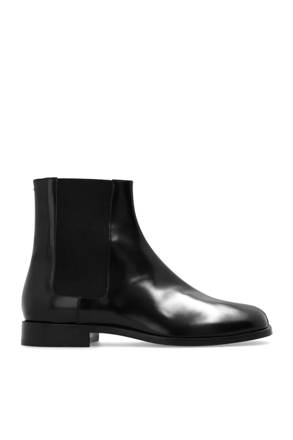 SCHWARZ Chelsea boots with Tabi toe