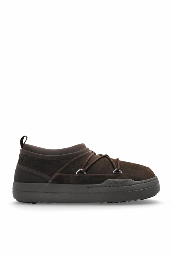 BRĄZOWY Zamszowe buty `MB PARK ICON SUEDE`