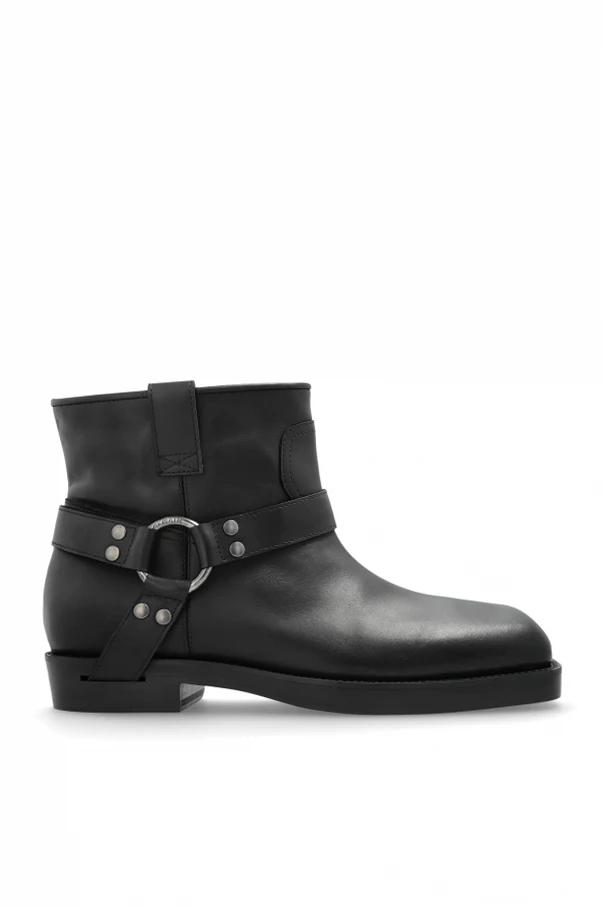BLACK Leather shoes