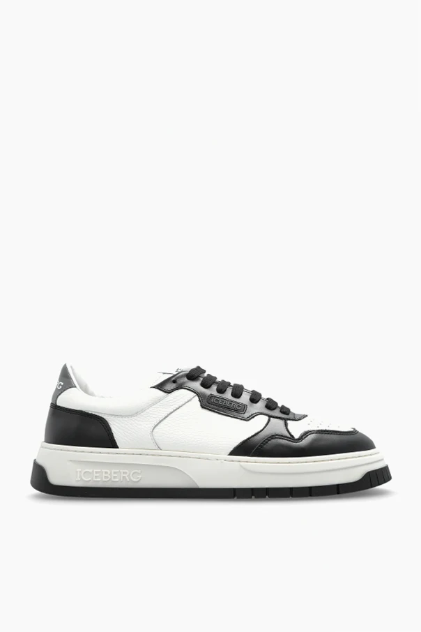 WHITE Sports shoes with logo