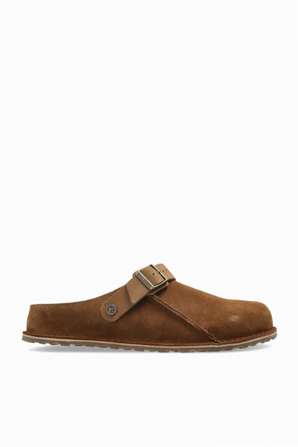 BRAUN „Lutry Premium Suede“ Pantoletten