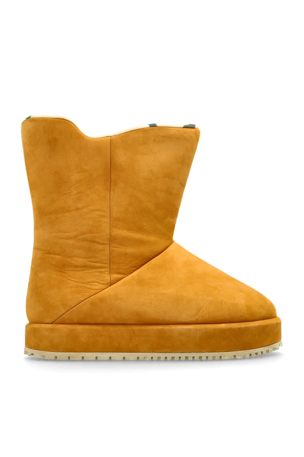 BROWN Suede snow boots "Neve"