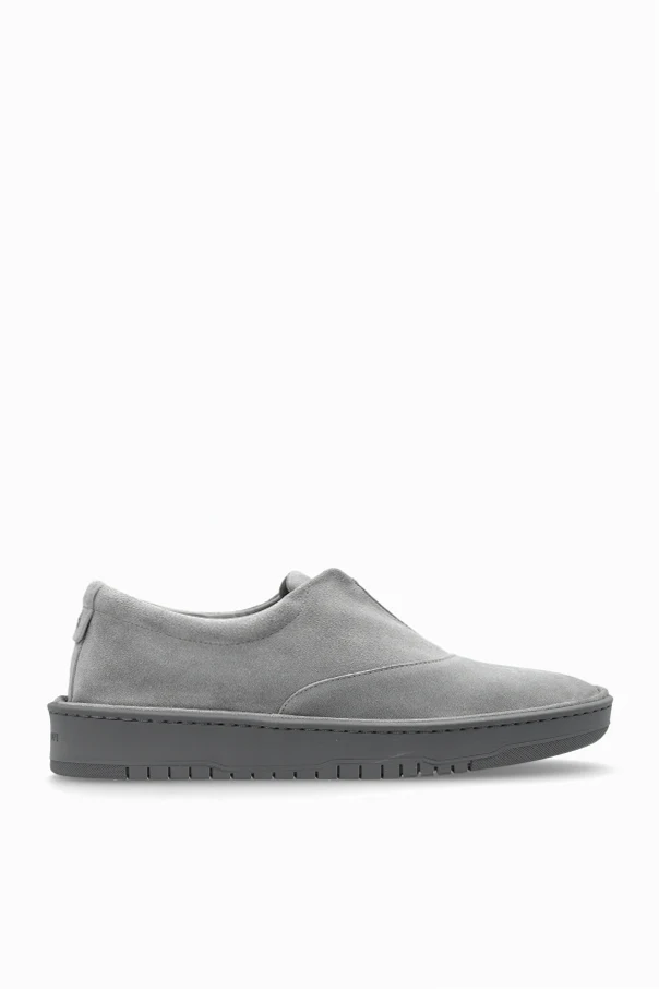 SZARY Zamszowe buty sportowe