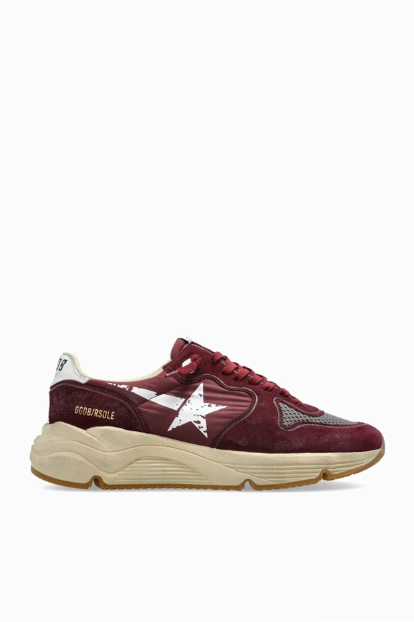 BURGUNDER Sportschuhe ‘Running Sole with printed star’