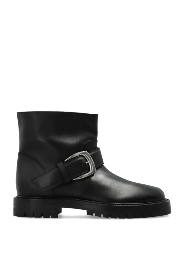SCHWARZ Stiefeletten mit 'tabi'-Ausschnitt