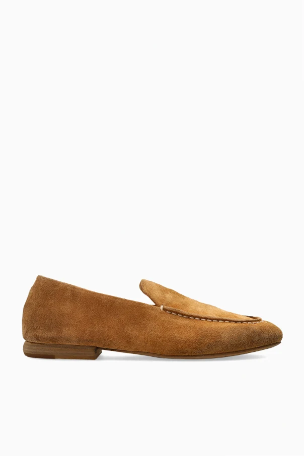 beżowy Zamszowe buty `Mandolo` typu `loafers`