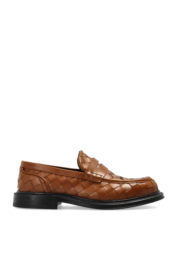BRĄZOWY Buty `James` typu `loafers`