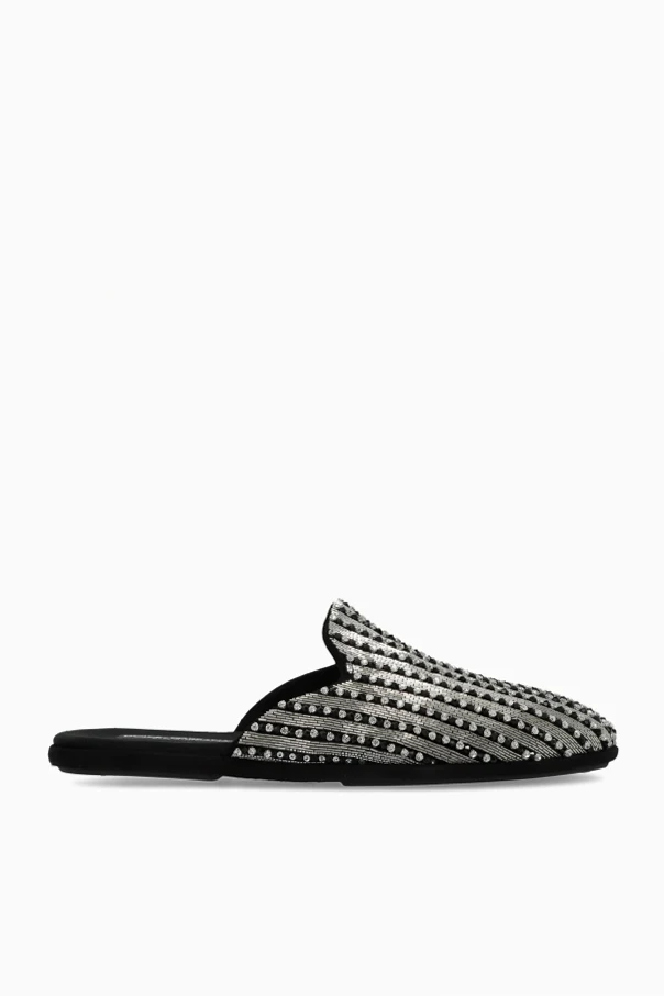 SILVER Shoes with shimmering embellishments