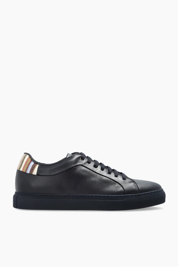 MARINEBLAU Sportliche Lederschuhe