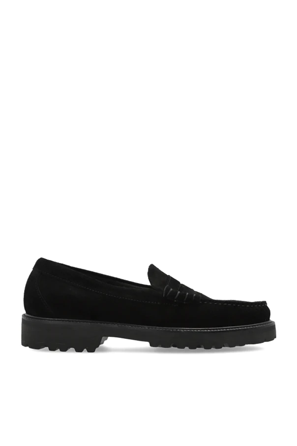 BLACK "Weejuns Larson Lug Penny" loafers