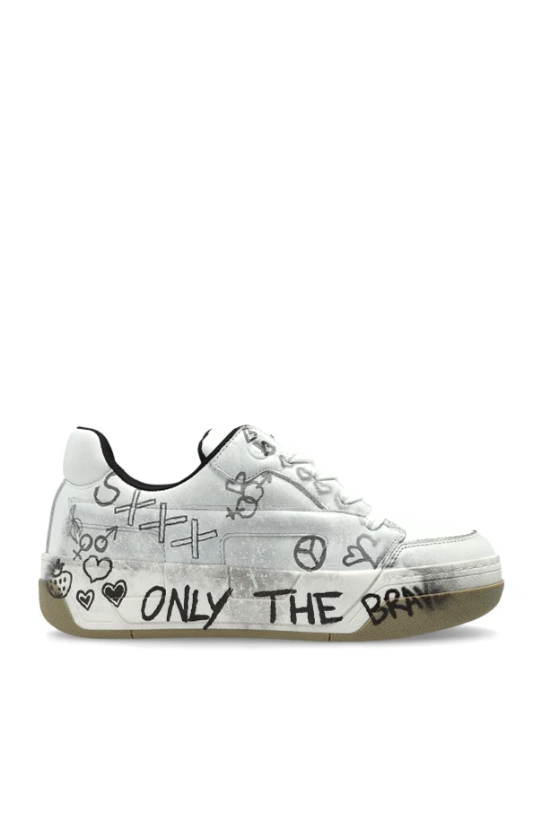 BIAŁY  Buty sportowe ‘S-D-OLLIE LOW’