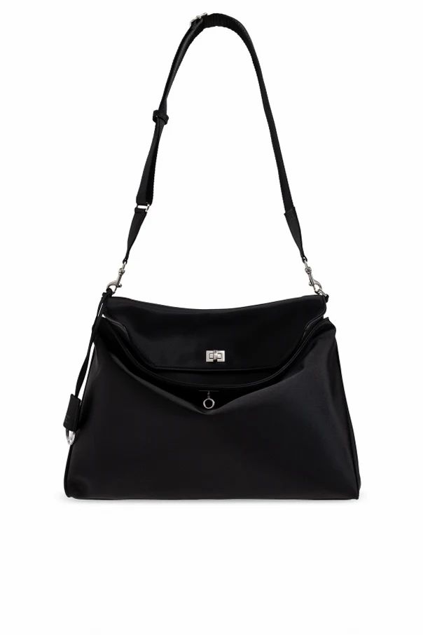 CZARNY Torba na ramię `Rodeo Messenger M`