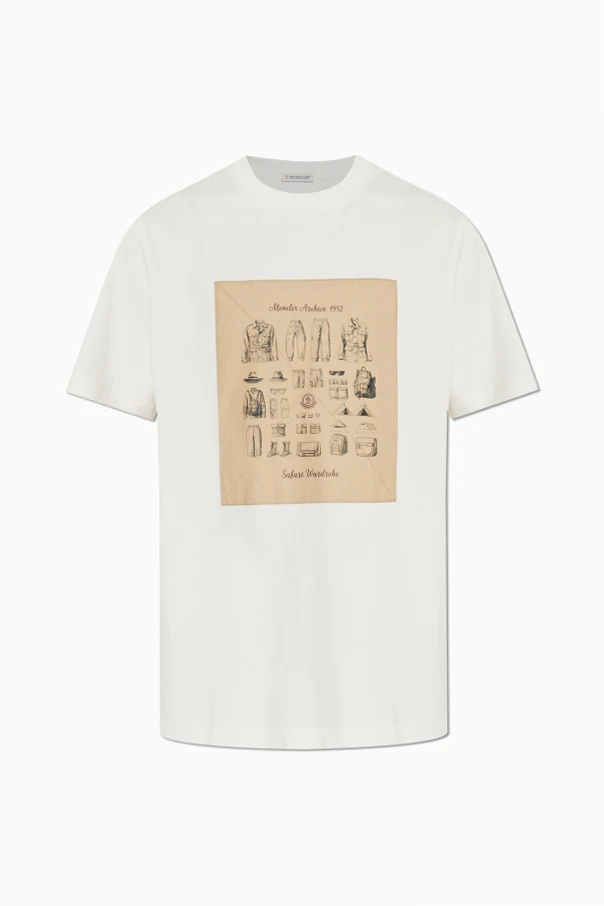 WEISS T-Shirt mit Aufdruck